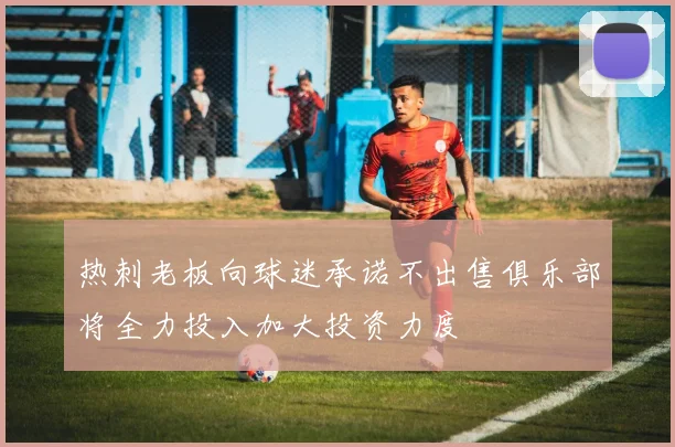 热刺老板向球迷承诺不出售俱乐部将全力投入加大投资力度