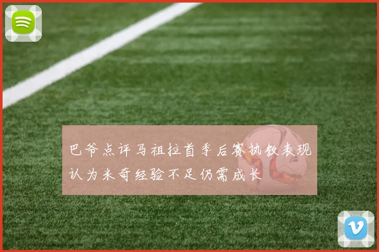 巴爷点评马祖拉首季后赛执教表现认为米奇经验不足仍需成长